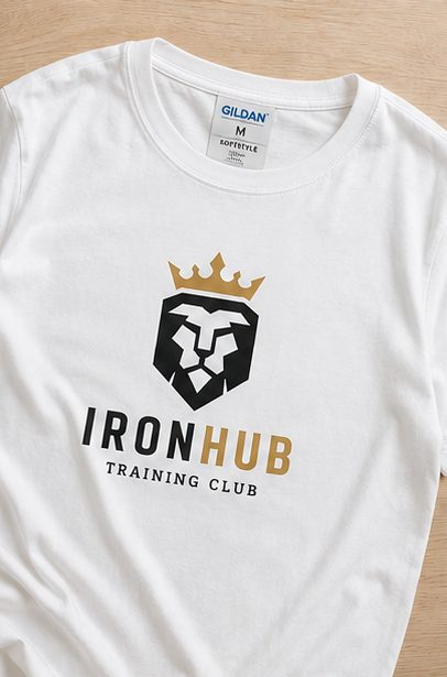 T-shirt personalizzata per palestra
